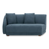 Fraser Left Arm Facing Sofa in Deep Blue