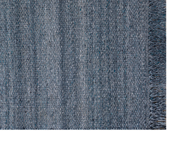 LINDAU HAND-WOVEN RUG - TEAL - 9' X 12'