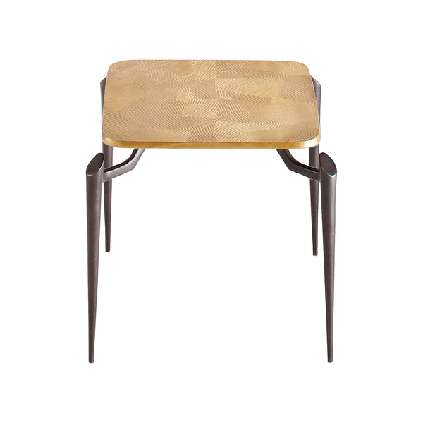 Tarsal Side Table | Black | Gold