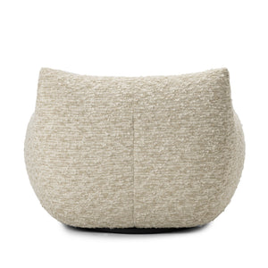 Margot Swivel Chair In Solema Cream