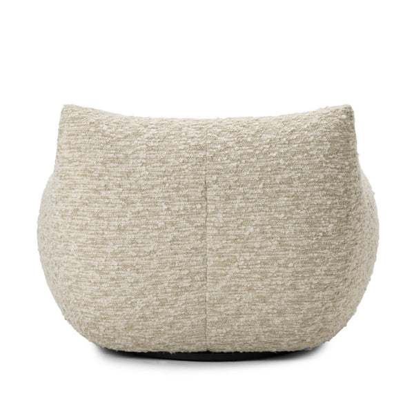 Margot Swivel Chair In Solema Cream