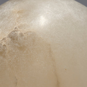 Holt Alabaster Table Lamp with Linen Shade