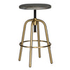 Revolve Brass Counter Stool