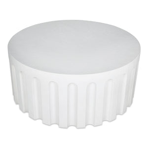 Eris Outdoor Coffee Table in White