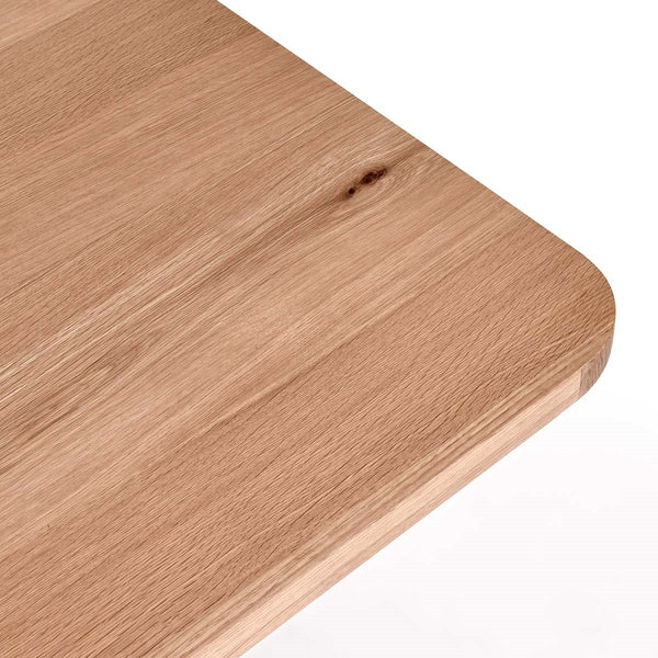 Orlando Solid Wood Rectangle Dining Table - True Natural