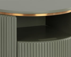 PALOMA END TABLE - SAGE GREEN