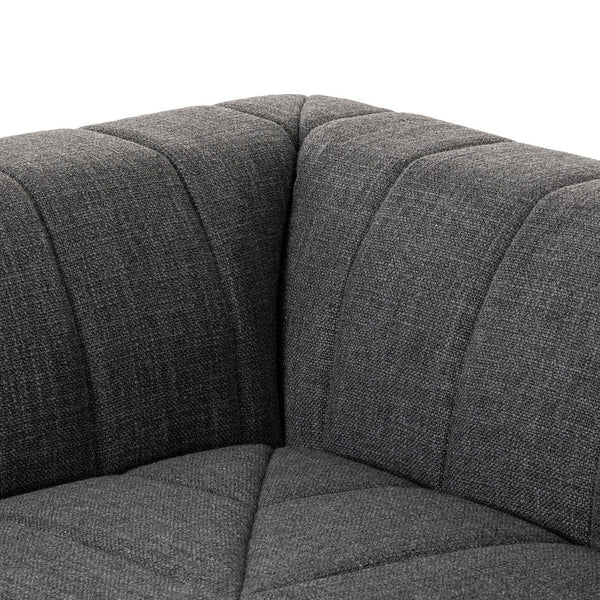 Build Your Own: Langham Channeled Sectional - Saxon Charcoal