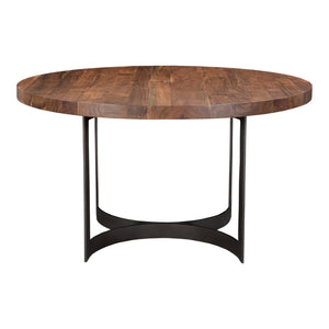 Moe's Bent Round Dining Table 54" Acacia
