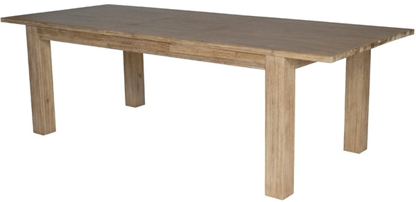 Bedford Butterfly Dining Table w/ 20" Ext. In Brushed Smoke