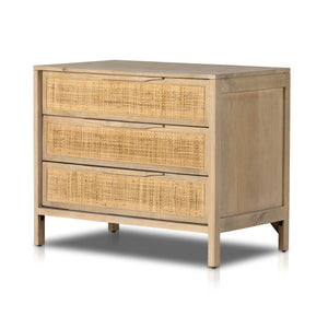 Sydney Large Nightstand in Natural Mango
