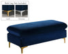 Lucy Ottoman In Navy Velvet