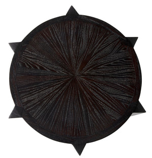 Yuhuda Small Side Table, Sombre Finish
