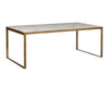 Evert Coffee Table - High - White