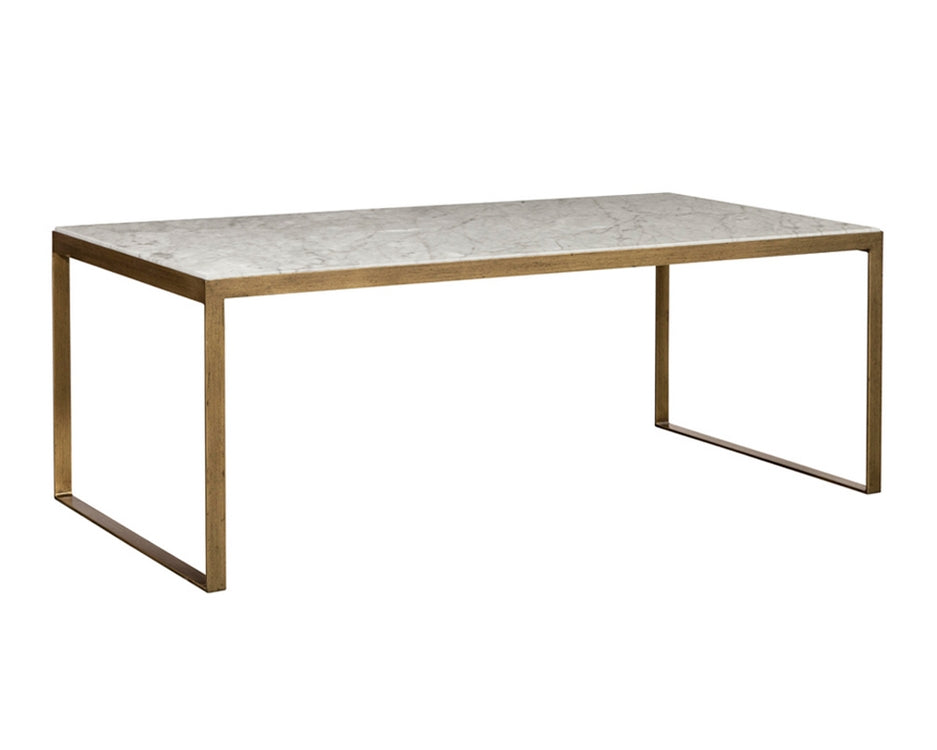 Evert Coffee Table - High - White