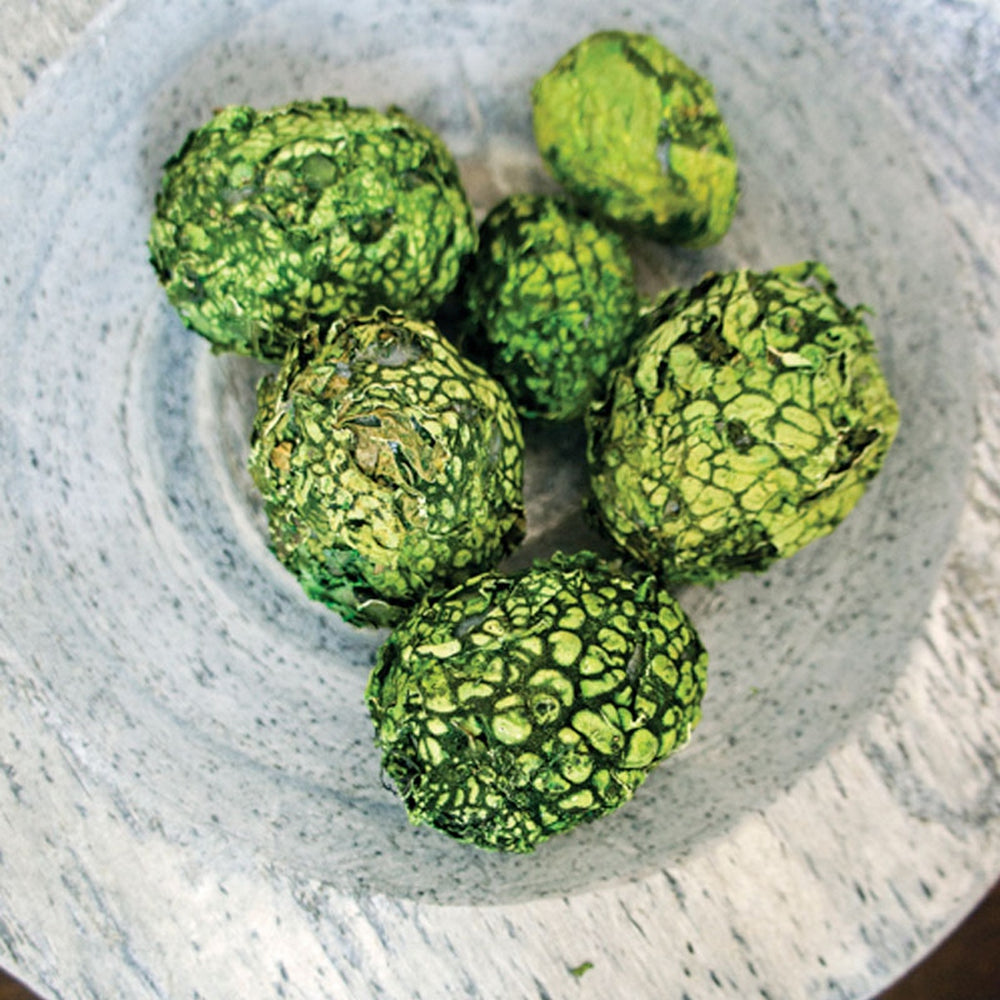 Lichen Ball, Green