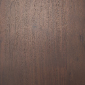 Soma 48" Red Brown Acacia Wood Round Dining Table