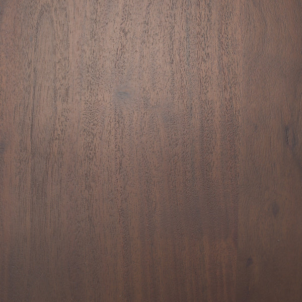 Soma 48" Red Brown Acacia Wood Round Dining Table