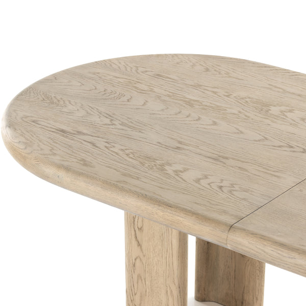 Jaylen Extension Dining Table In Yucca Oak