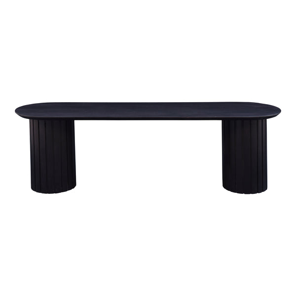Povera Dining Bench in Black Acacia Wood