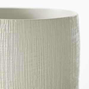 Leela Vase in White