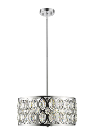 Dealey 5 Light Chandelier in Chrome Finish
