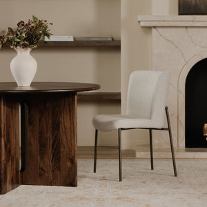 Moe's Early Dining Chair Set of 2 in Beige