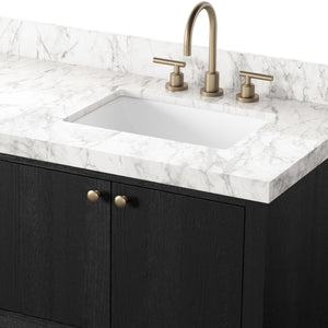 Anthem Double Vanity - Black Wash Oak Veneer