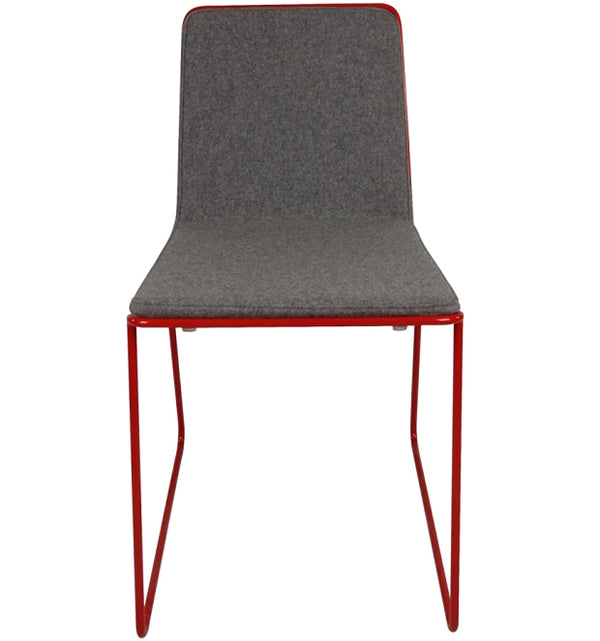 bleeker contemporary chair in wool