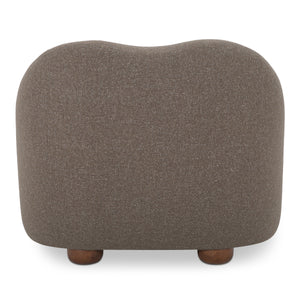 Moe's Bria Accent Chair with Brown Upholstery