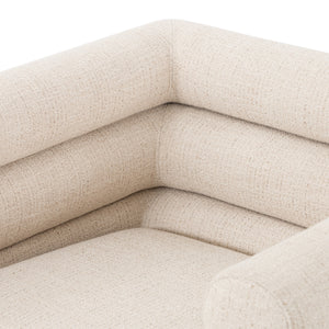 Evie Swivel Chair In Hampton Cream