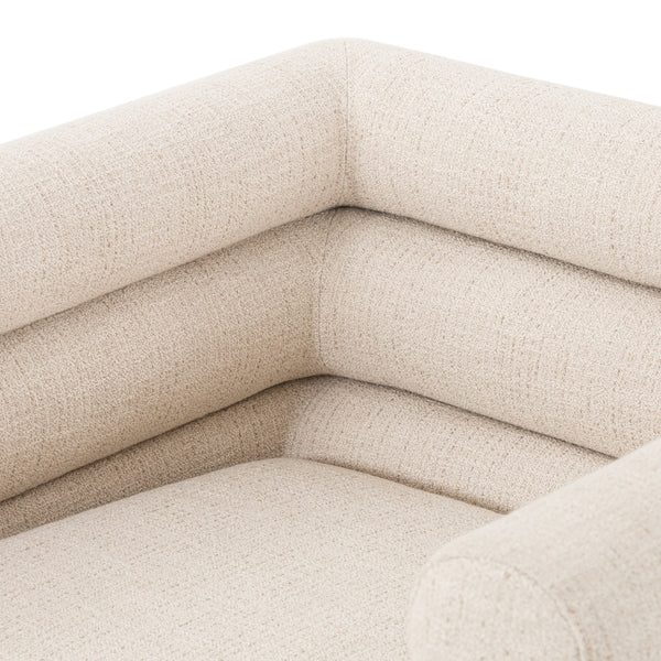 Evie Swivel Chair In Hampton Cream