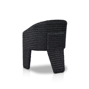 Fae Outdoor Dining Chair in Vintage Coal