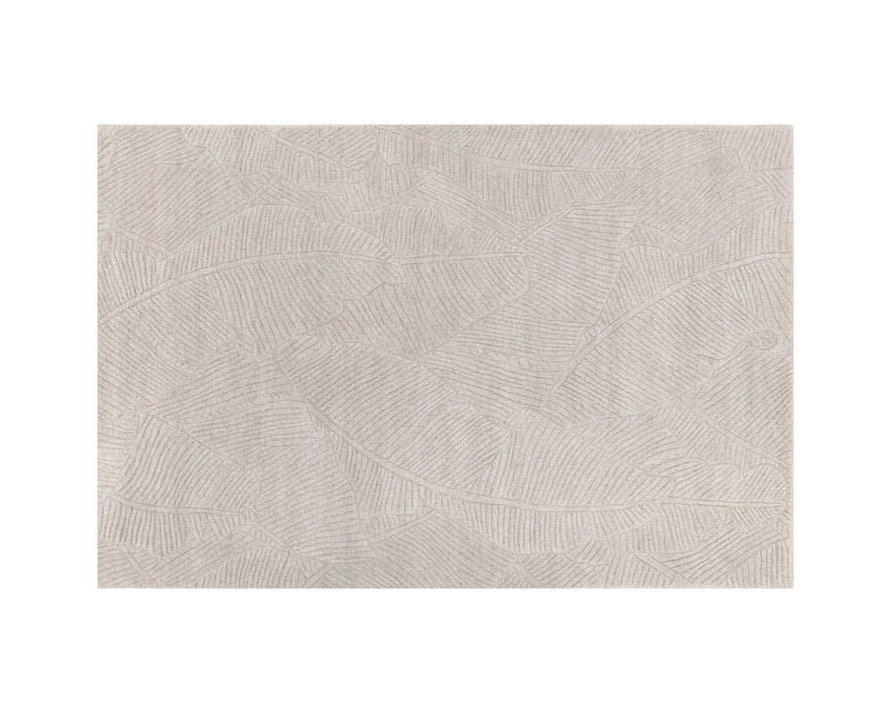 CALATHEA HAND-TUFTED RUG - OATMEAL - 6' X 9'