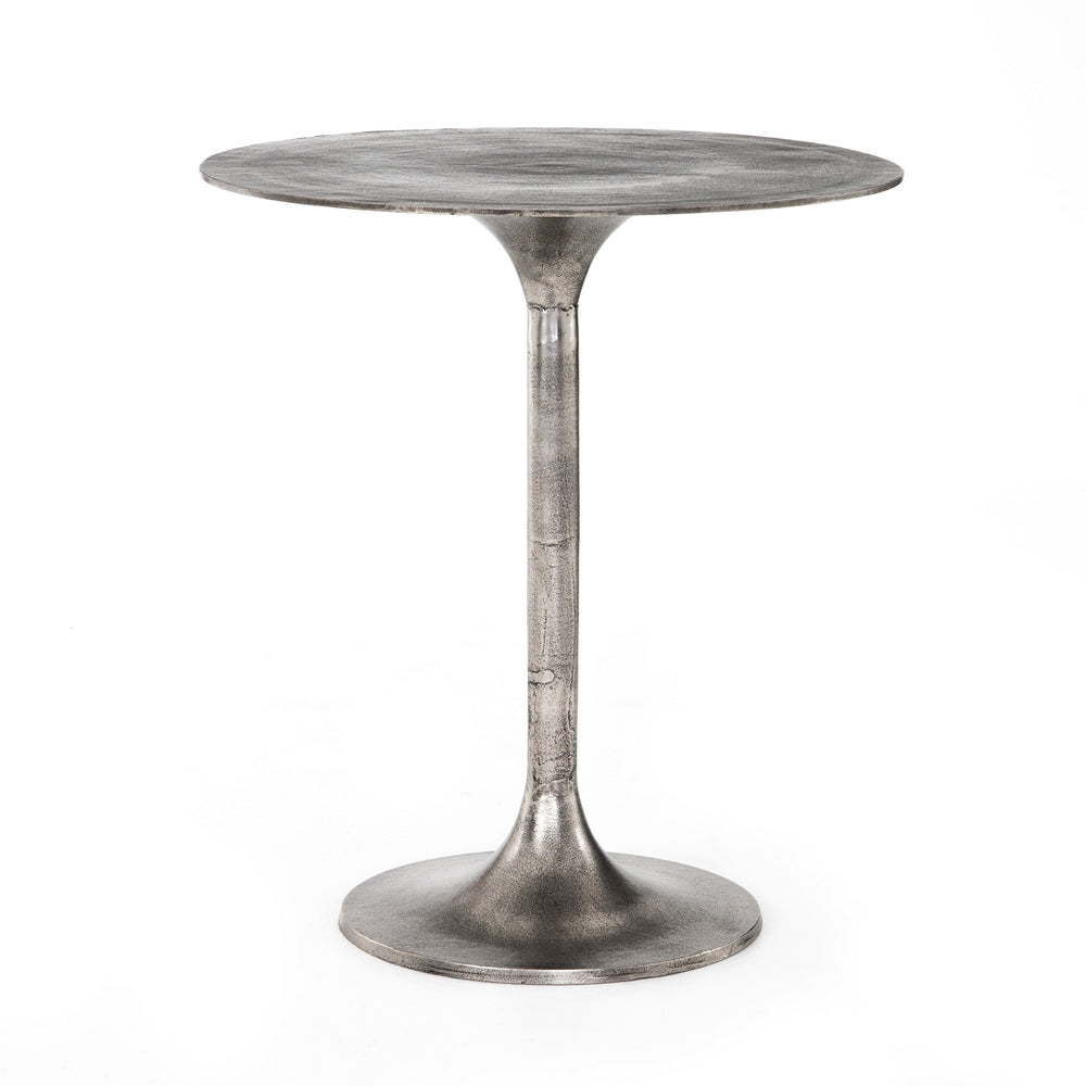 Simone Counter Table In Raw Antique Nickel