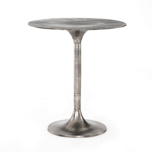 Simone Counter Table In Raw Antique Nickel