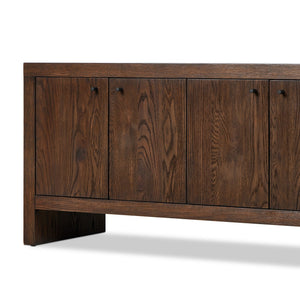 Torrington Media Console In Umber Oak