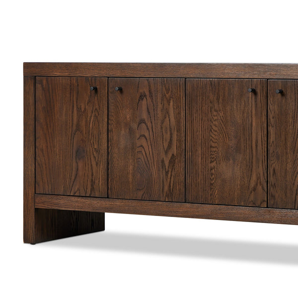 Torrington Media Console In Umber Oak