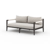 Sherwood Outdoor Sofa 63" in Bronze/Stone