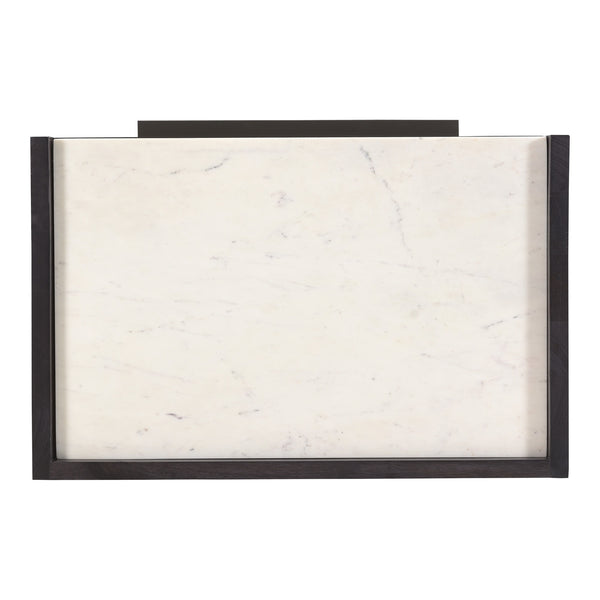 Paloma 3 Drawer Nightstand with Marble Top