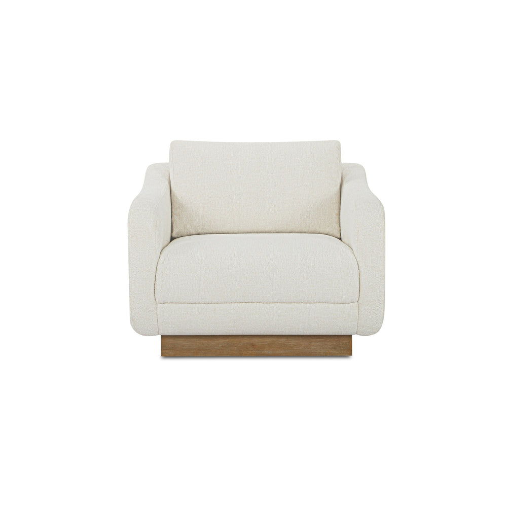 Moe's Keane Lounge Chair in Cream