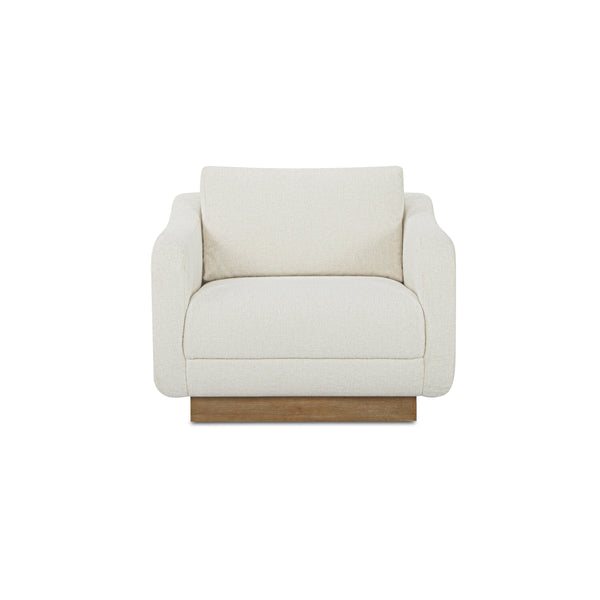 Moe's Keane Lounge Chair in Cream
