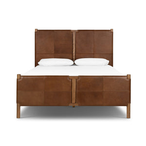 Salado Queen Bed - Heirloom Sienna Old
