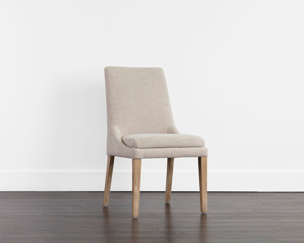 ROSINE DINING CHAIR - EFFIE FLAX