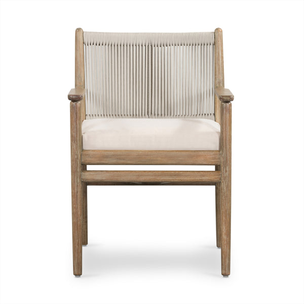 Rosen Outdoor Dining Armchair In Natural