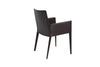 Tiffany armchair black bonded leather