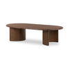 Paden Large Coffee Table In Seasoned Brown