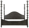Eastern King Ferret Bed in Pale Mahogany