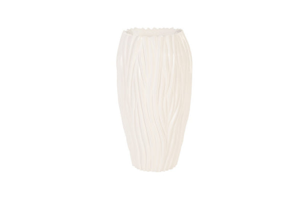Alon Planter, Gel Coat White