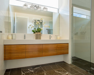 Rubicon 4 Light Vanity in Chrome Finish