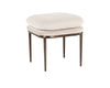 KOFFI STOOL - DARK BRONZE - CHACHA CREAM / MEG TAUPE